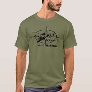 A-10 WARTHOG MILITARY AIRCRAFT T-Shirt