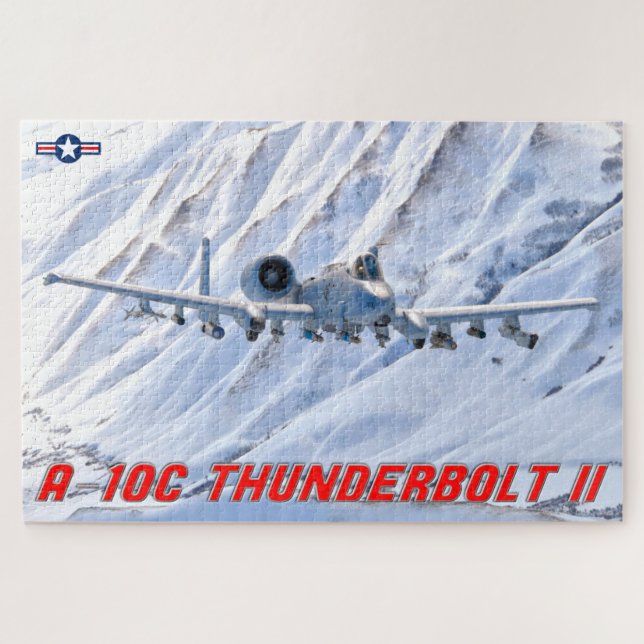 A-10C THUNDERBOLT II (20x30 INCH) Jigsaw Puzzle (Horizontal)