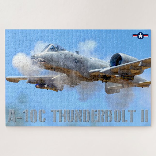 A-10C THUNDERBOLT II (20x30 INCH) Jigsaw Puzzle (Horizontal)