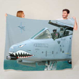 A-10C THUNDERBOLT II FLEECE BLANKET