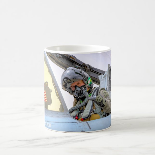 A-10C THUNDERBOLT II PILOT COFFEE MUG (Center)