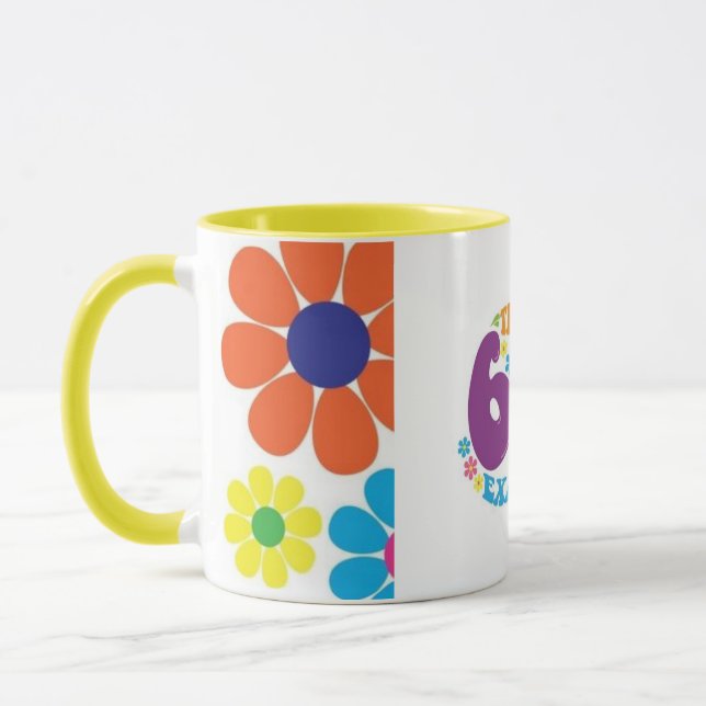 A 1960s Inspired Mug  .. Absolutely Groovy (Left)