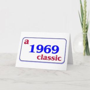 1969 Birthday Cards