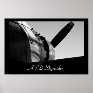A-1D Skyraider Poster