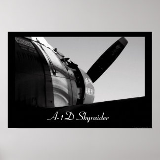 A-1D Skyraider Poster