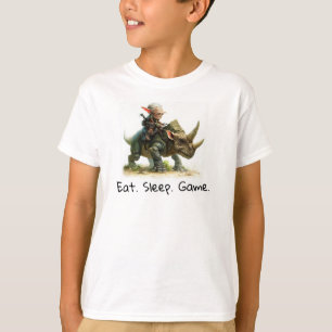 A 3D Render of a Fearless Gnome Warrior T-Shirt