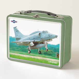 A-4M SKYHAWK II METAL LUNCH BOX