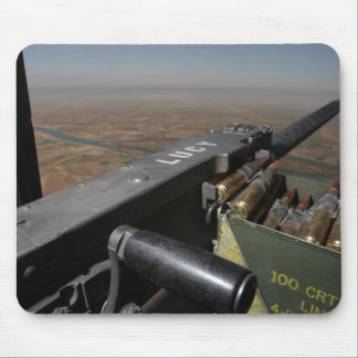 A 50 calibre machine gun mouse pad