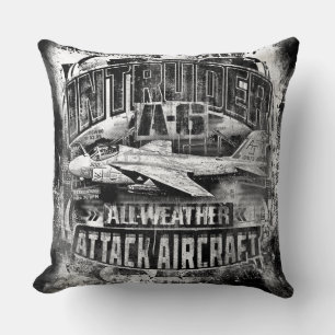 A-6 Intruder Throw Pillow Throw Pillow