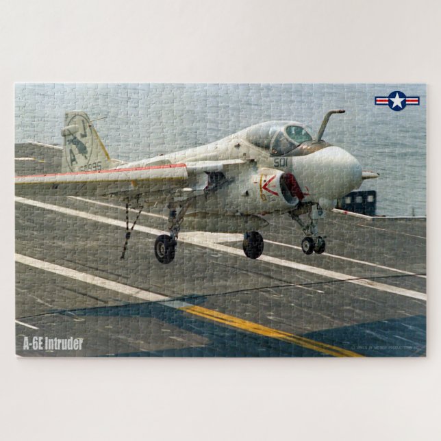 A-6E INTRUDER (20x30 INCH) Jigsaw Puzzle (Horizontal)