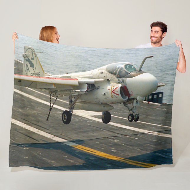 A-6E INTRUDER FLEECE BLANKET (In Situ)