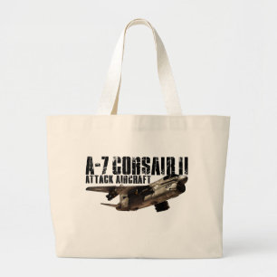 A-7 Corsair II Large Tote Bag