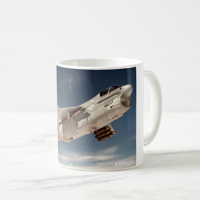 A-7E CORSAIR II COFFEE MUG (Front Right)