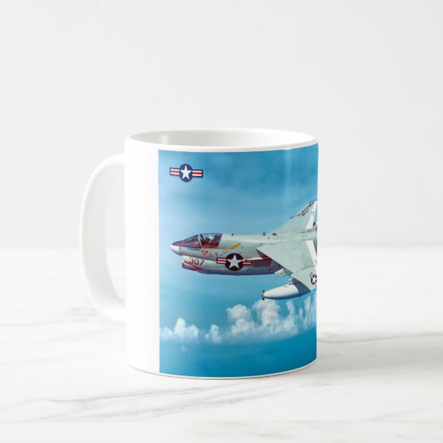 A-7E CORSAIR II COFFEE MUG (Front Left)