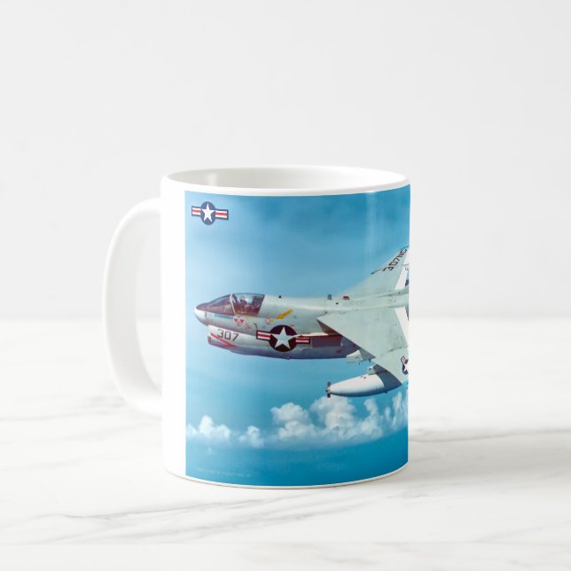 A-7E CORSAIR II COFFEE MUG (Front Left)