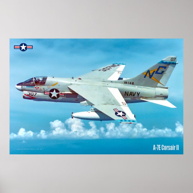 A-7E CORSAIR II POSTER (Front)
