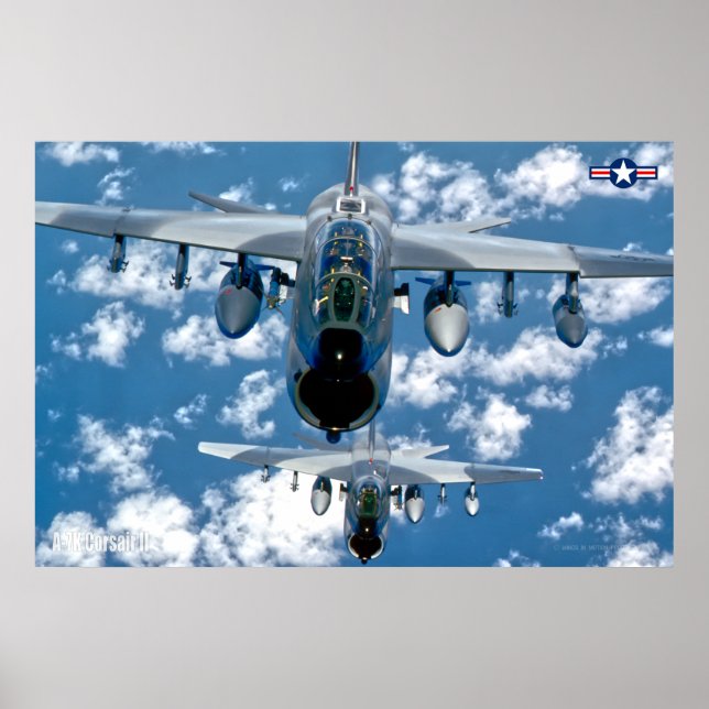 A-7K CORSAIR II POSTER (Front)