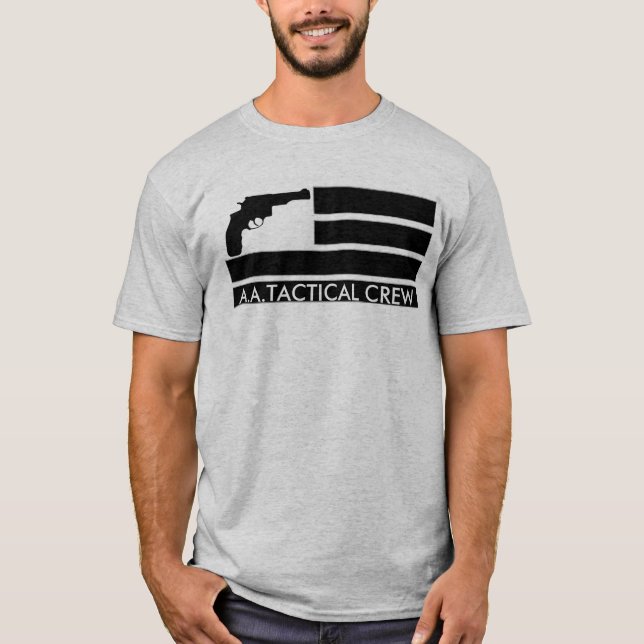 A.A. Tactical Crew Flag T-Shirt (Front)