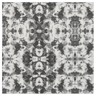 A abstract black white watercolor Pattern. Fabric