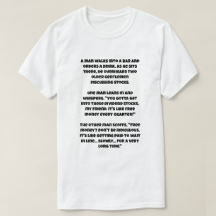A AI joke about Dividend stocks T-Shirt