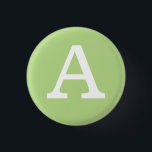 "A" Alphabet Collectable (#1) 3 Cm Round Badge<br><div class="desc">"A" button #1 (of 20) from the collectable “‘A-Z’ Series.” Occasions for these buttons include: 1) a fun, encouraging way to teach children the English alphabet- give them one button at a time for each new set of letters they are learning 2) an excellent present for a teacher of young...</div>