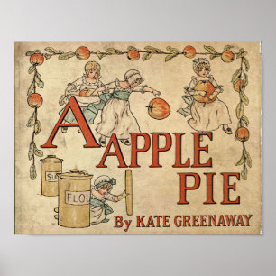 A Apple Pie vintage artwork Poster