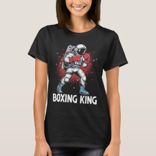 A Astronaut Boxing King Boxer Sports Strength Athl T-Shirt