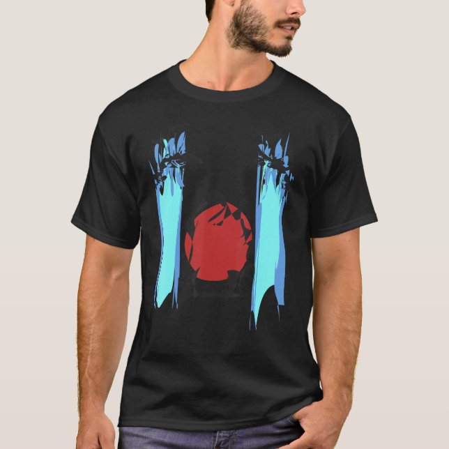 A Awesome Abstract Face 1 T-Shirt (Front)
