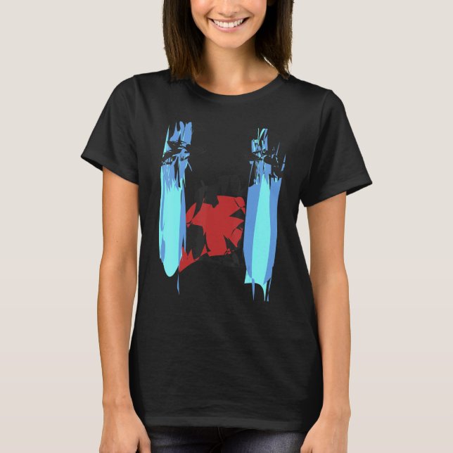 A Awesome Abstract Face 2 T-Shirt (Front)