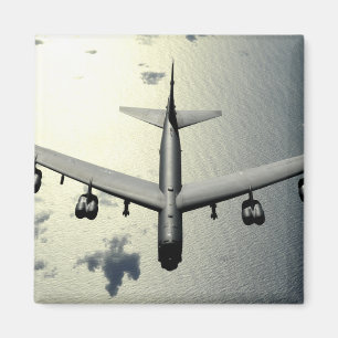 A B-52 Stratofortress in flight 2 Magnet