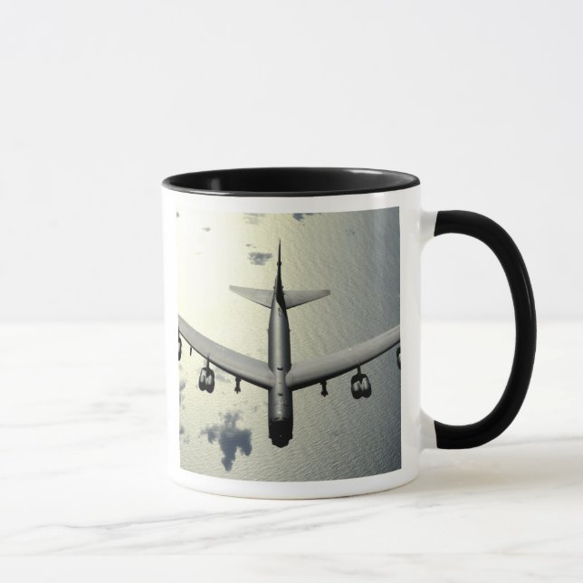 A B-52 Stratofortress in flight 2 Mug (Right)