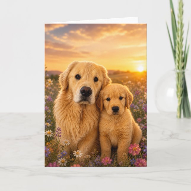 A&B Blank Greeting Card #1 (Front)