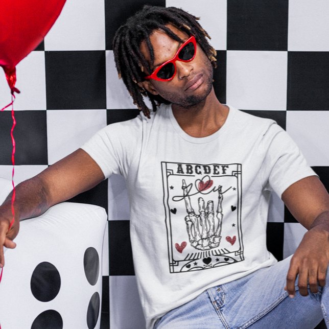 A B C D E F You Valentine's day funny  T-Shirt (Creator Uploaded)