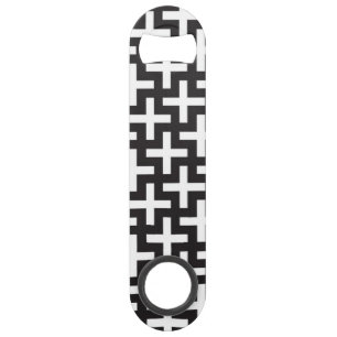 A b&w patterns made with 'plus' sign