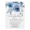 A baby boy is blooming navy blue baby shower