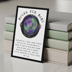 A Baby is Brewing Baby Shower Book Request Enclosure Card