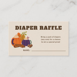 A Baby Is Brewing Baby Shower Diaper Raffle Enclosure Card