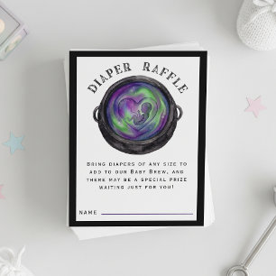 A Baby is Brewing Baby Shower Diaper Raffle Enclosure Card