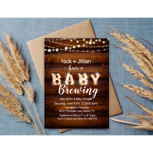 A Baby is Brewing Baby Shower Invitation