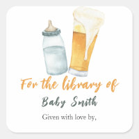 A baby is brewing beer - for the library of