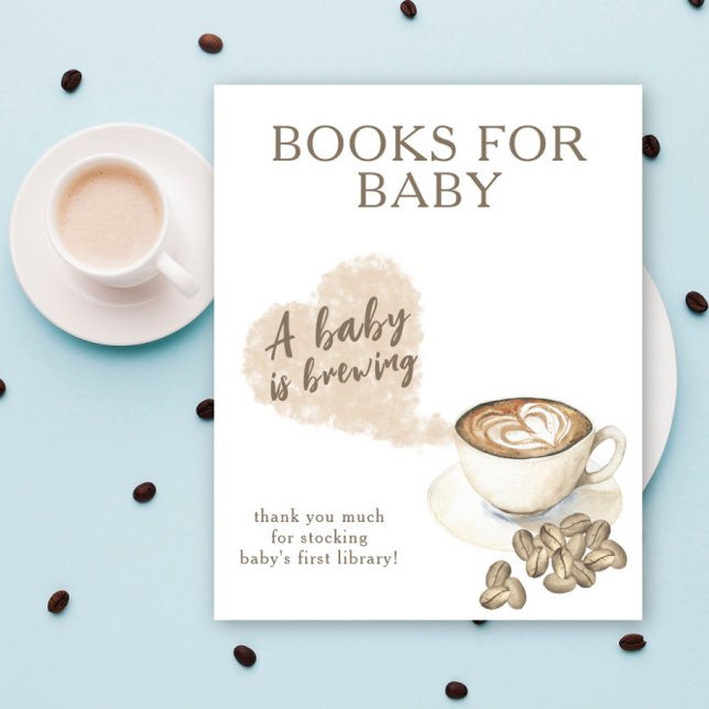 A baby is brewing Books for baby Poster (Creator Uploaded)