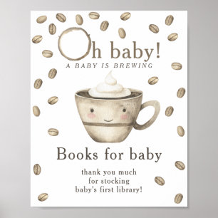 A baby is brewing Books for baby Poster