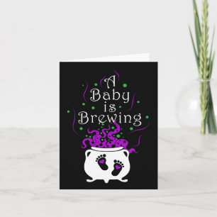 A Baby Is Brewing Card