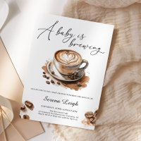A Baby is Brewing Coffee Baby Shower