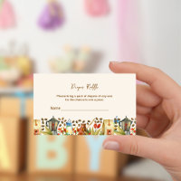 A Baby Is Brewing Coffee Diaper Raffle Ticket 
