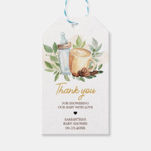 A Baby is Brewing Coffee Favour Tags