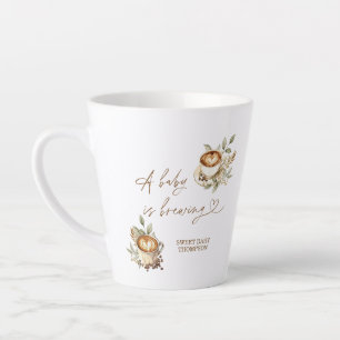 A Baby is Brewing Coffee Mug   Personalised Coffee