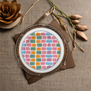 A Baby Is Brewing Cute Halloween Baby Shower Paper Plate