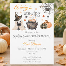 A Baby is Brewing Gender Reveal