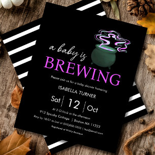 A Baby is Brewing Halloween Baby Shower